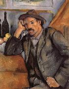 Paul Cezanne The Smoker oil painting reproduction